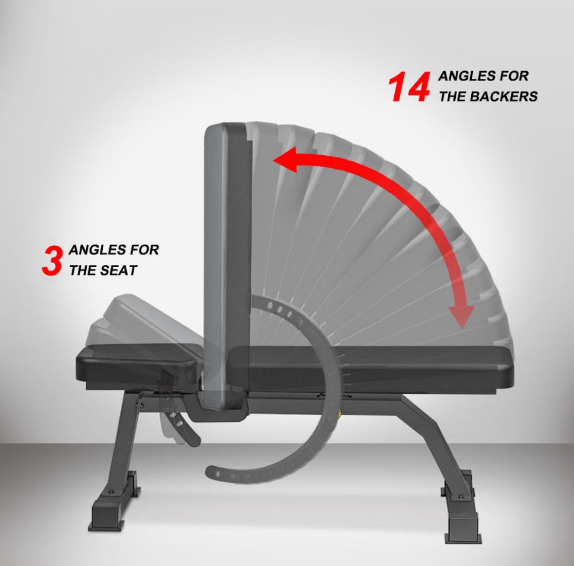 Adjustable Folding Weight Bench view 2