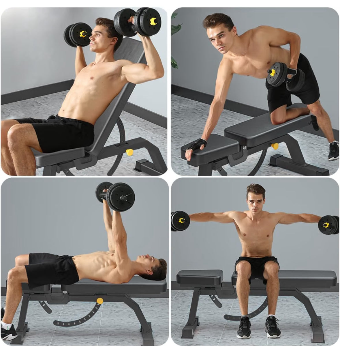 Adjustable Folding Weight Bench view 5