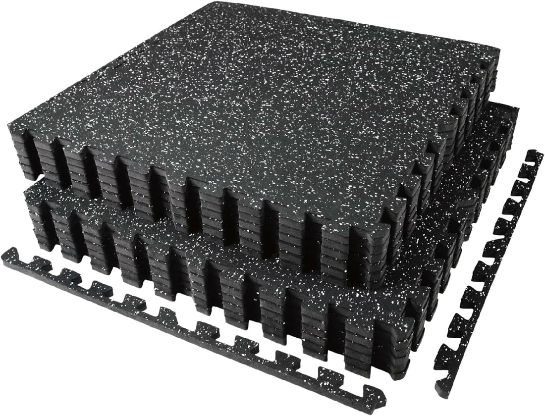 Interlocking Rubber Gym Floor Tiles