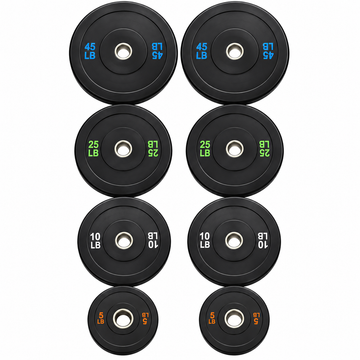 170 lb Olympic Bumper Plate Set